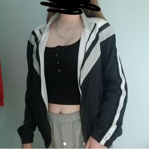 Victoria’s secret pink windbreaker!